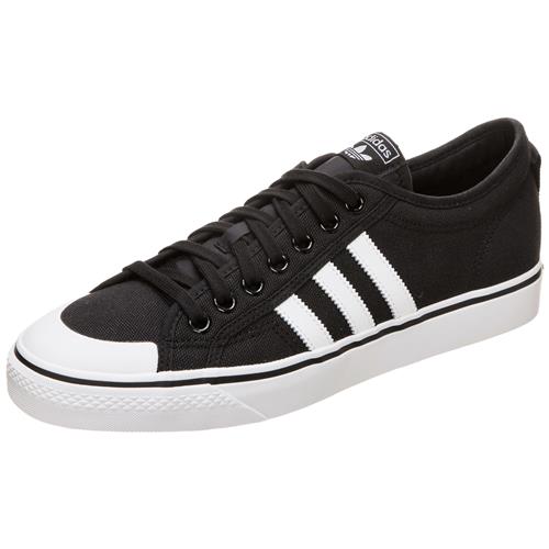 ADIDAS ORIGINALS Sneaker low 'Nizza'  sort / hvid