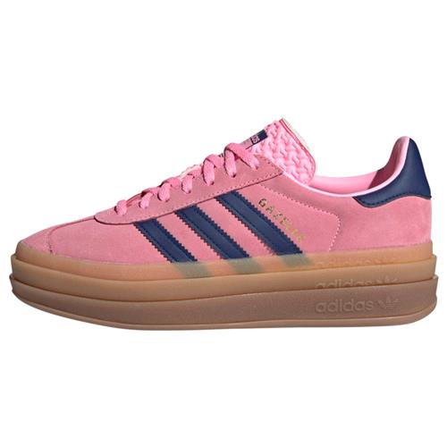 ADIDAS ORIGINALS Sneaker low 'Gazelle Bold'  navy / guld / pink