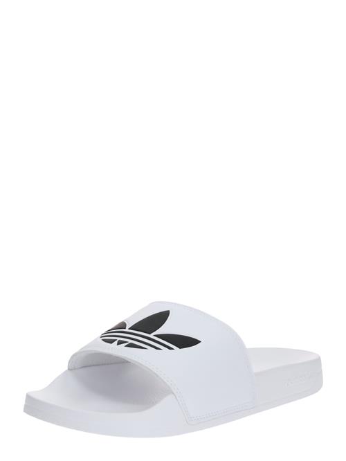 ADIDAS ORIGINALS Pantoletter 'Adilette Lite'  sort / hvid