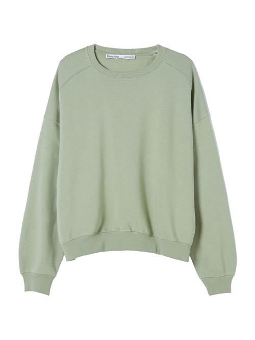 Bershka Sweatshirt  lysegrøn