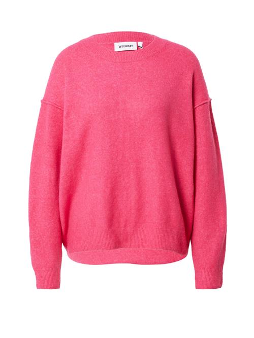 Se WEEKDAY Pullover 'Annie'  pink-meleret ved About You