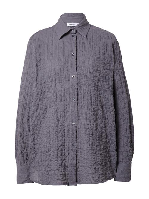 WEEKDAY Bluse  mørkegrå