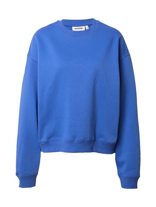 WEEKDAY Sweatshirt 'Essence Standard'  blå