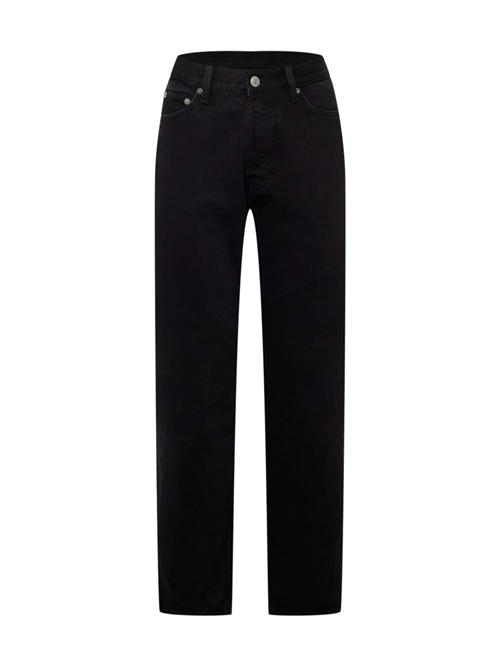 Se WEEKDAY Jeans 'Barrel'  black denim ved About You