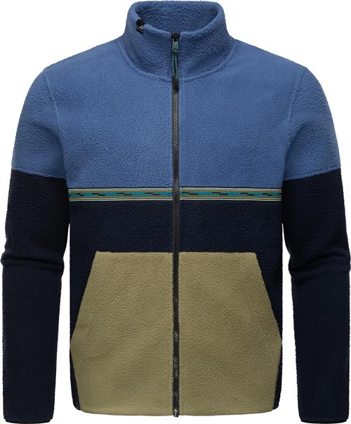 Ragwear Fleecejakke 'Lonndy'  blå / navy / grøn / sort