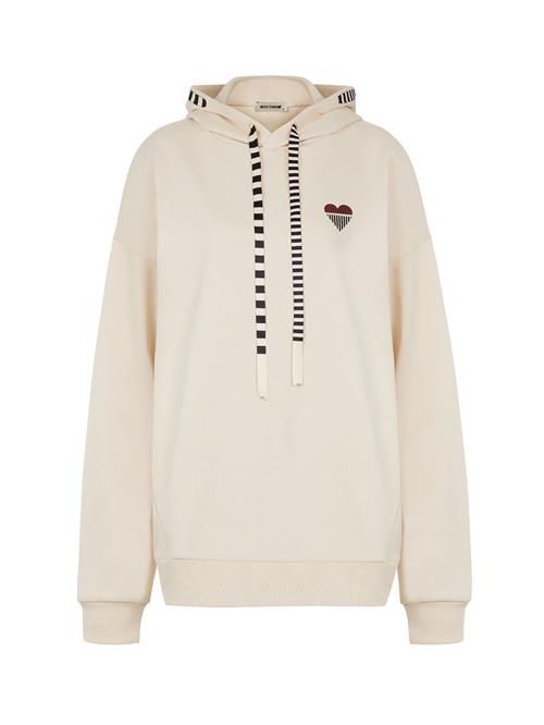 Se NOCTURNE Sweatshirt  lysebeige / rød / sort ved About You