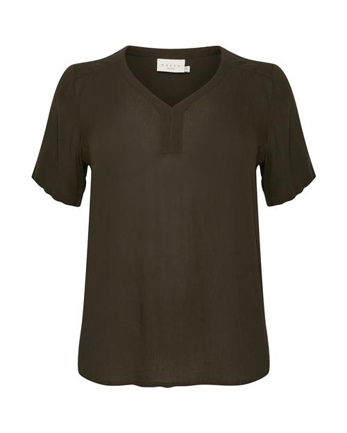 KAFFE CURVE Shirts 'Ami'  khaki