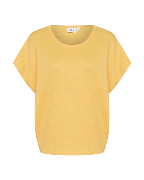 Se SAINT TROPEZ Pullover 'Mila'  gul-meleret ved About You