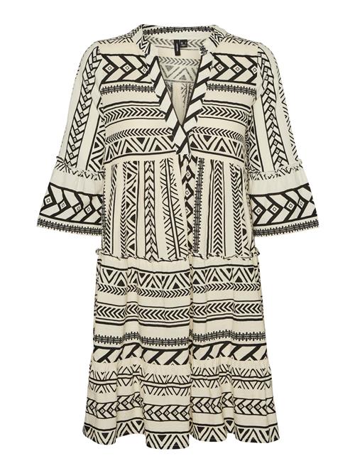 VERO MODA Tunika 'Dicthe'  creme / antracit