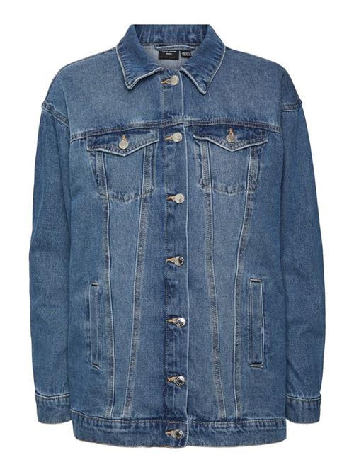 Se VERO MODA Overgangsjakke 'Olivia'  blue denim ved About You