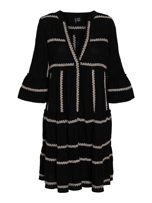 VERO MODA Tunika 'Dicthe'  beige / sort