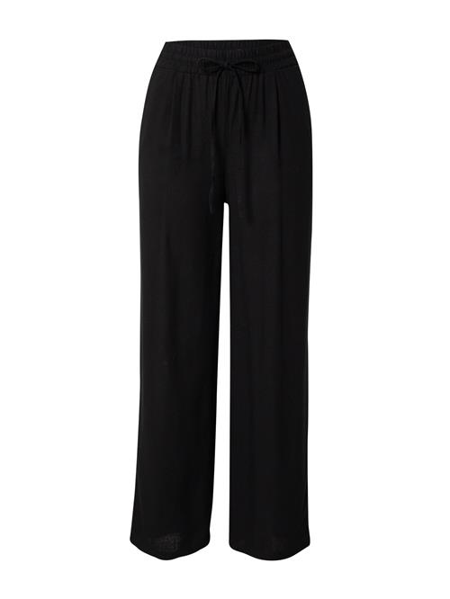 VERO MODA Bukser med lægfolder  sort