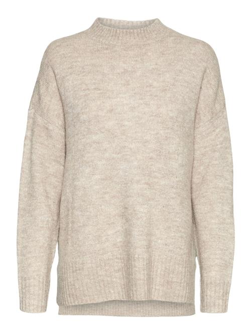 Se VERO MODA Pullover 'VMLefile'  beige-meleret ved About You