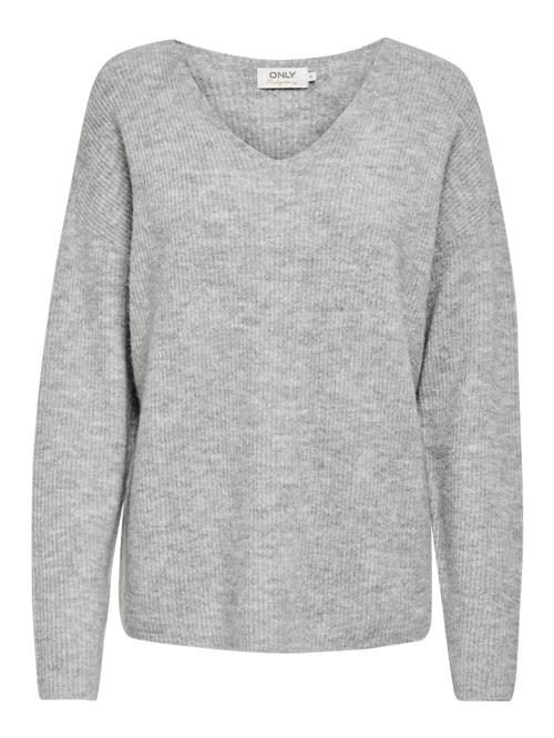 Se ONLY Pullover 'Camilla'  grå-meleret ved About You