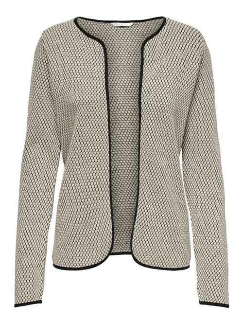 ONLY Cardigan  beige / sort