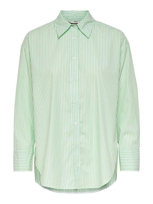 ONLY Bluse 'Githa'  mint / hvid