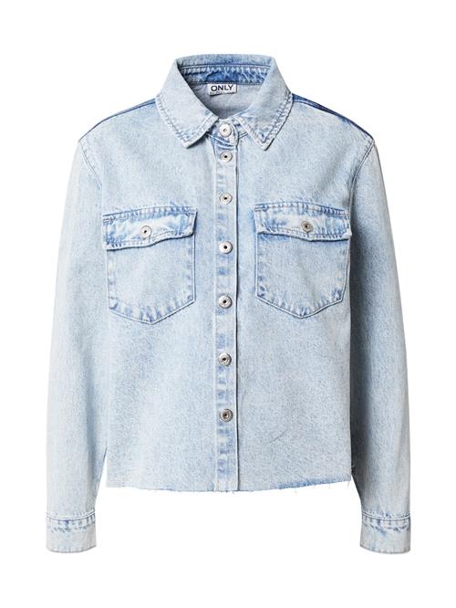 ONLY Bluse 'CATA'  røgblå / blue denim / lyseblå