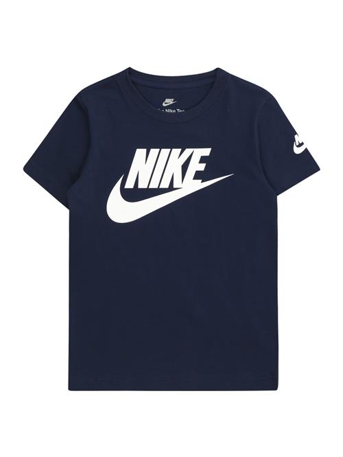 Nike Sportswear Shirts 'Futura Evergreen'  marin / hvid