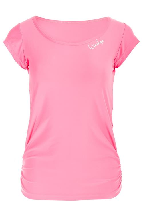 Se Winshape Funktionsbluse 'AET106'  neonpink / hvid ved About You