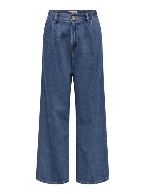 ONLY Jeans med lægfolder 'Una'  blue denim