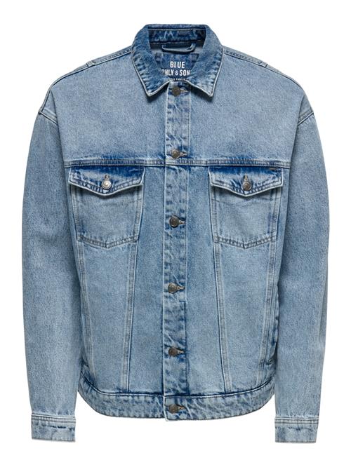 Se Only & Sons Overgangsjakke 'Rick'  blue denim ved About You