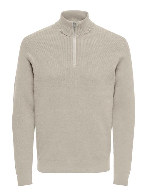 Only & Sons Pullover 'Phil'  stone