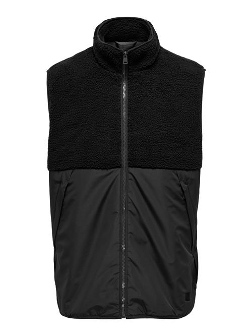 Only & Sons Vest 'Ben'  mørkegrå / sort