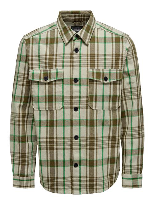 Only & Sons Skjorte  kit / oliven / jade