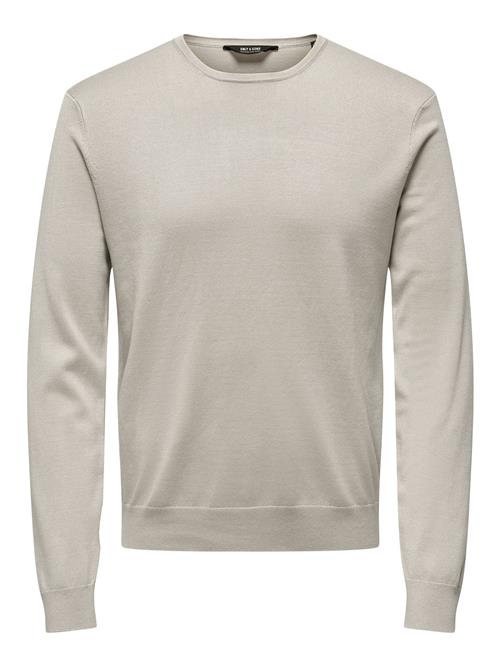 Only & Sons Pullover 'ONSWyler'  greige