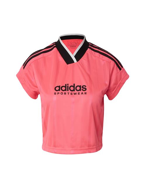 Se ADIDAS SPORTSWEAR Funktionsbluse 'TIRO Q2'  pink / sort / hvid ved About You