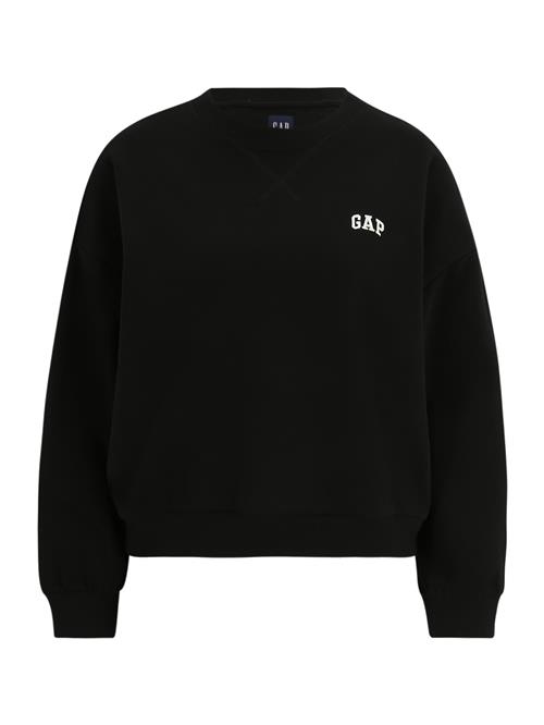 Se Gap Petite Sweatshirt  sort / hvid ved About You