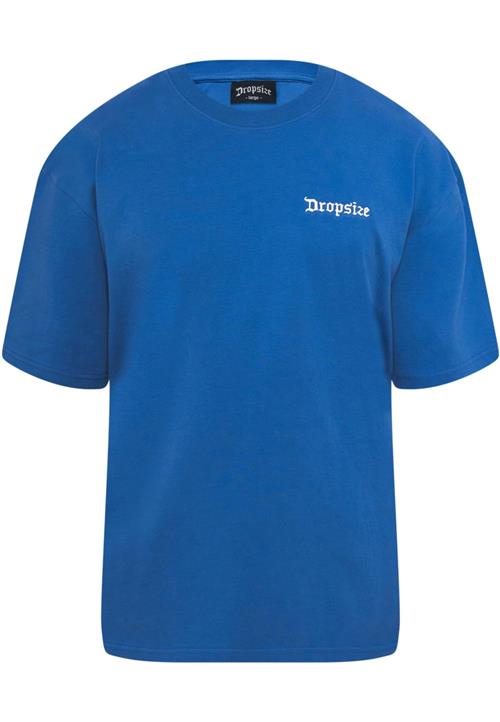 Se Dropsize Bluser & t-shirts 'Heavy Embo'  blå / royalblå / hvid ved About You