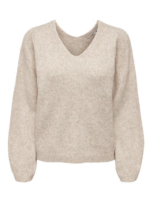 JDY Pullover 'Silja'  beige-meleret