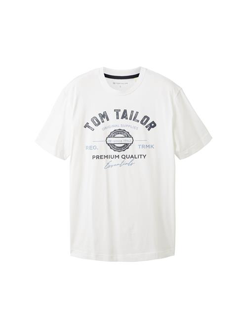 TOM TAILOR Bluser & t-shirts  marin / lyseblå / hvid