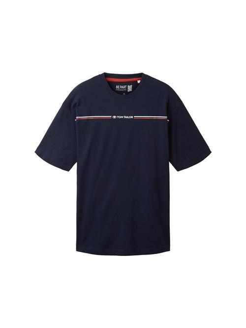 Se TOM TAILOR Bluser & t-shirts  navy / rød / hvid ved About You