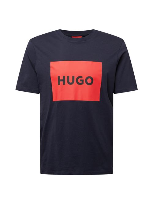 Se HUGO Bluser & t-shirts 'Dulive222'  navy / rød / sort ved About You