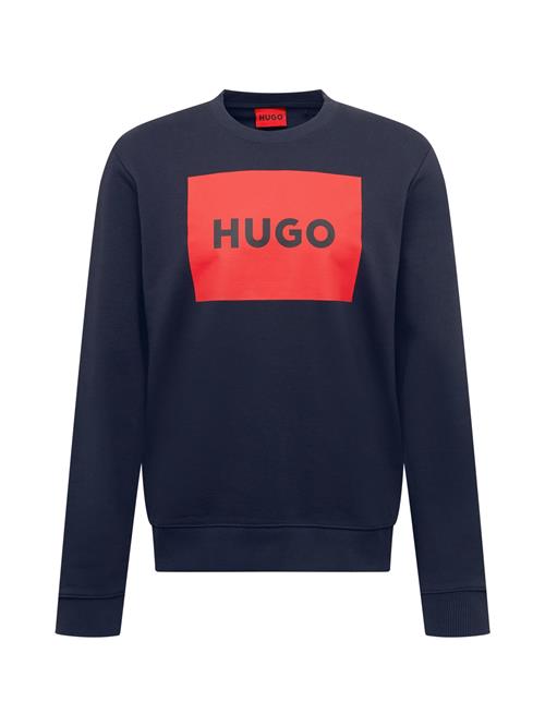 HUGO Sweatshirt 'Duragol222'  marin / rød