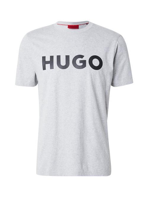 HUGO Bluser & t-shirts 'Dulivio'  grå-meleret / sort