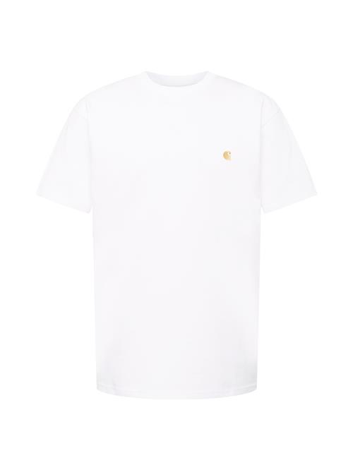 Carhartt WIP Bluser & t-shirts 'Chase'  gylden gul / hvid