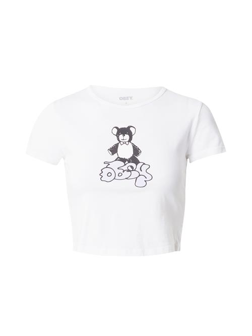 Obey Shirts 'TEDDY BEAR'  pastellilla / lyserød / sort / hvid