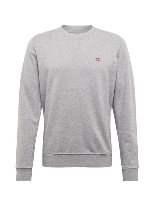 NAPAPIJRI Sweatshirt 'Balis'  navy / grå-meleret / rød / hvid