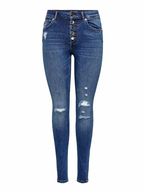 Se Only Petite Jeans 'Bobby'  blue denim / brun ved About You