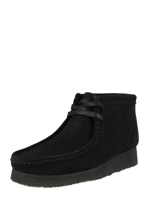 Clarks Originals Snørestøvletter 'Wallabee'  sort