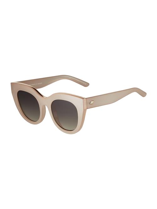 LE SPECS Solbriller 'Air Heart'  beige / guld / sort