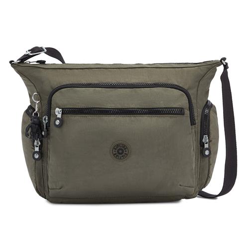 Se KIPLING Skuldertaske 'GABBIE'  khaki ved About You