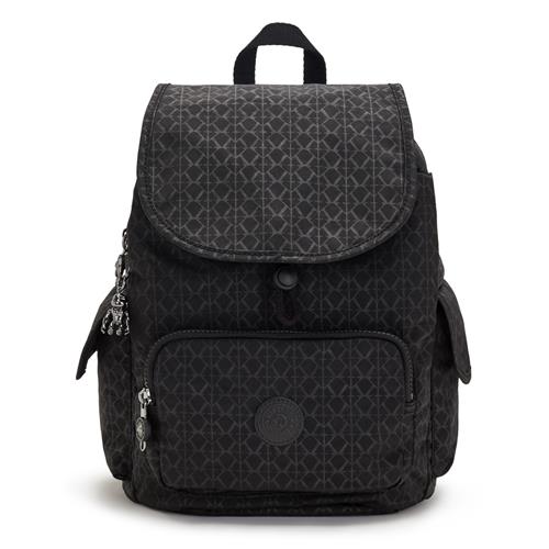 KIPLING Rygsæk 'City Pack'  mørkebrun / offwhite