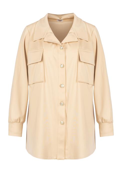 Karko Bluse 'BELLA'  beige