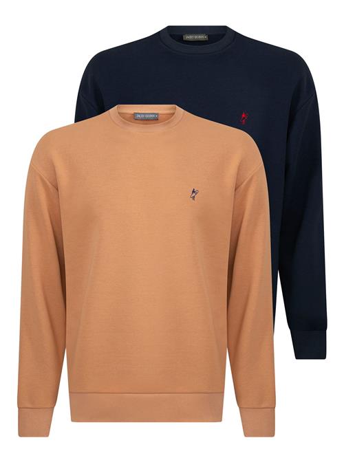 Se Jacey Quinn Sweatshirt  camel / navy ved About You