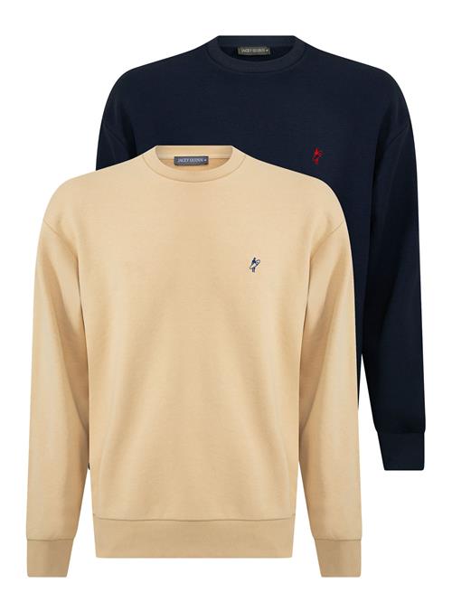 Jacey Quinn Sweatshirt  beige / navy / rød