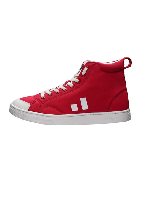 Se Ethletic Sneaker high  rød / hvid ved About You